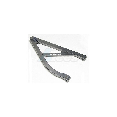 3Racing Traxxas Revo Rear Upper Suspension Arm (l) For Revo - Titanium