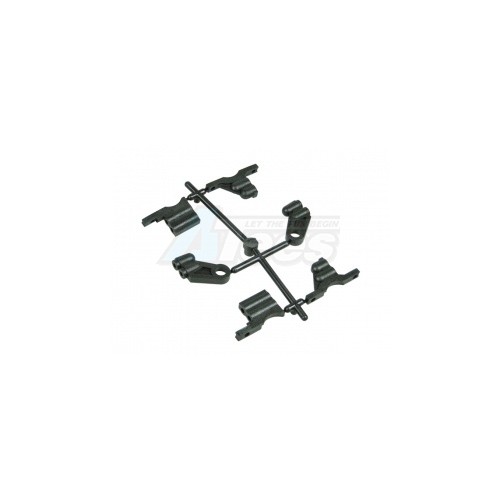 3Racing 3Racing Sakura D3 CS Sport Front & Rear Bulkhead Cover Set For Sakura D3