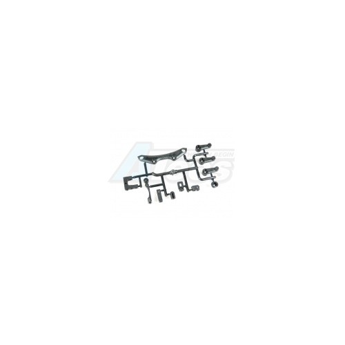 3Racing 3Racing Sakura XI Sport Front Upper Bumper And Servo Horn Set