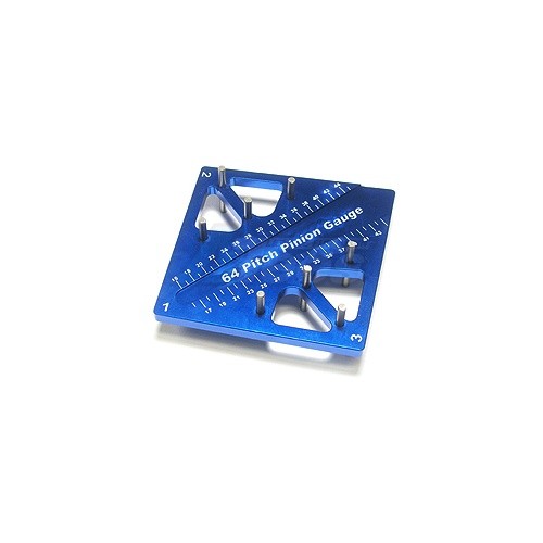 3Racing Miscellaneous All Pinion & Camber Gauge - Blue
