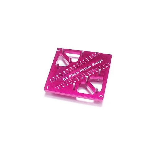 3Racing Miscellaneous All Pinion & Camber Gauge - Pink
