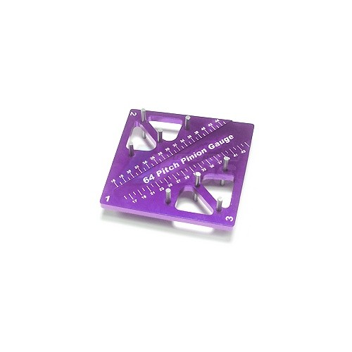 3Racing Miscellaneous All Pinion & Camber Gauge - Purple