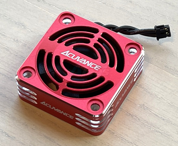 ACUVANCE Miscellaneous All Ultra High-Speed Rotating FAN unit - (Red)
