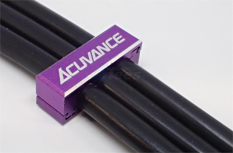 ACUVANCE Miscellaneous All 12AWG Aluminum Wires Clamp Holder (Purple)