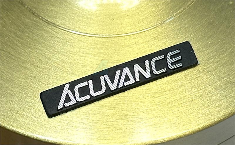 ACUVANCE Miscellaneous All ACUVANCE 3D Aluminum Logo Plate
