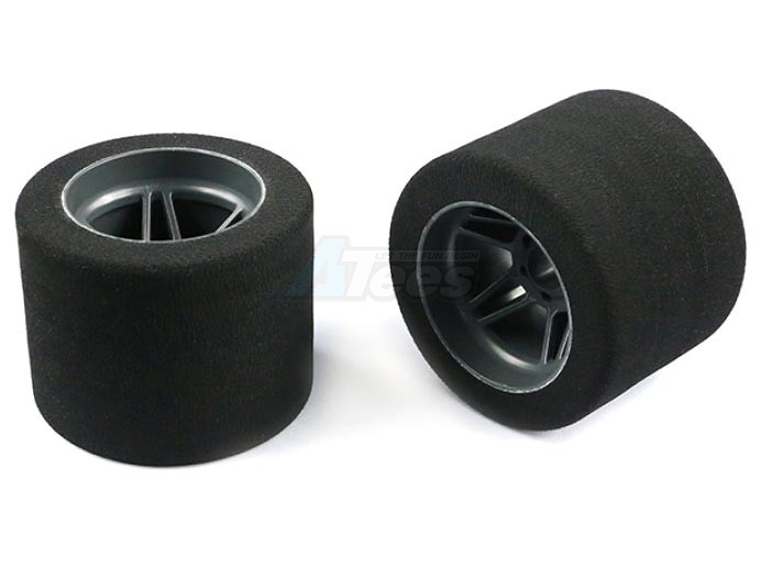 Arrowmax Miscellaneous All 1/8 Foam Tyre Rim 60MM Rear 37 Shore Carbon (2) Italy