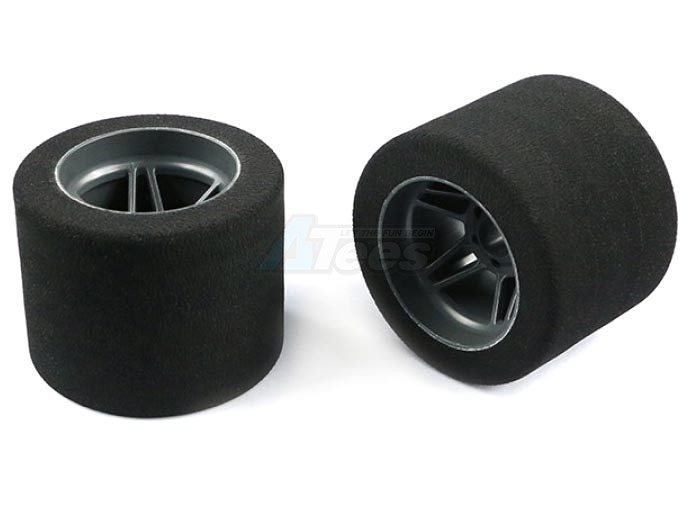 Arrowmax Miscellaneous All 1/8 Foam Tyre Rim 60MM Rear 40 Shore Carbon (2) Italy