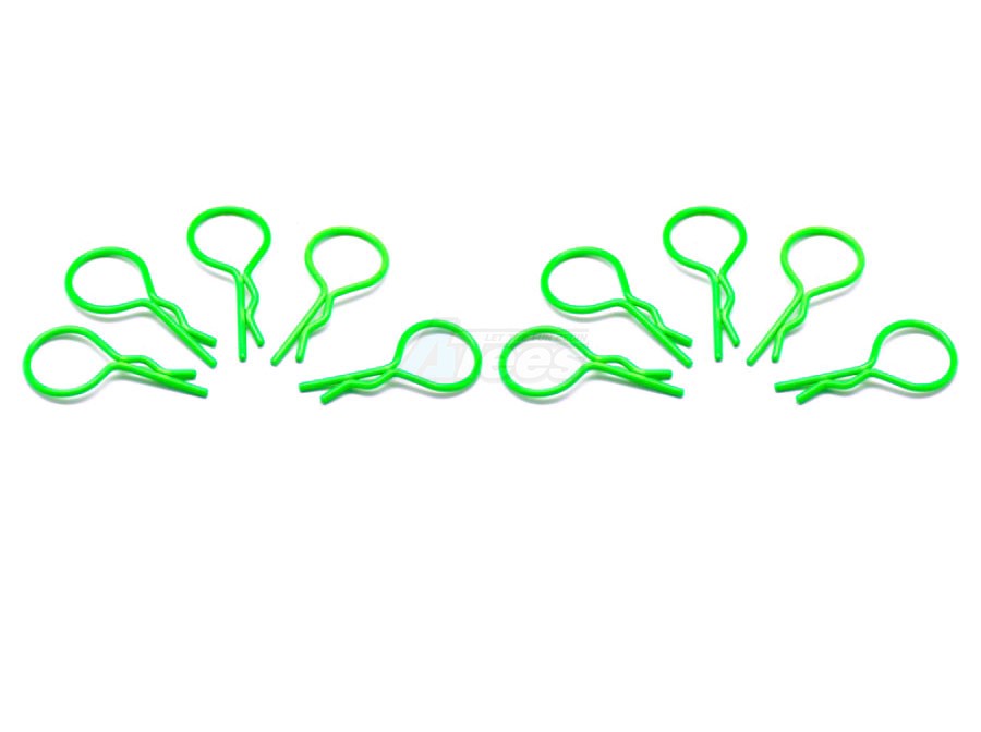 Arrowmax Miscellaneous All big body clip 1/10 - fluorescent green (10)