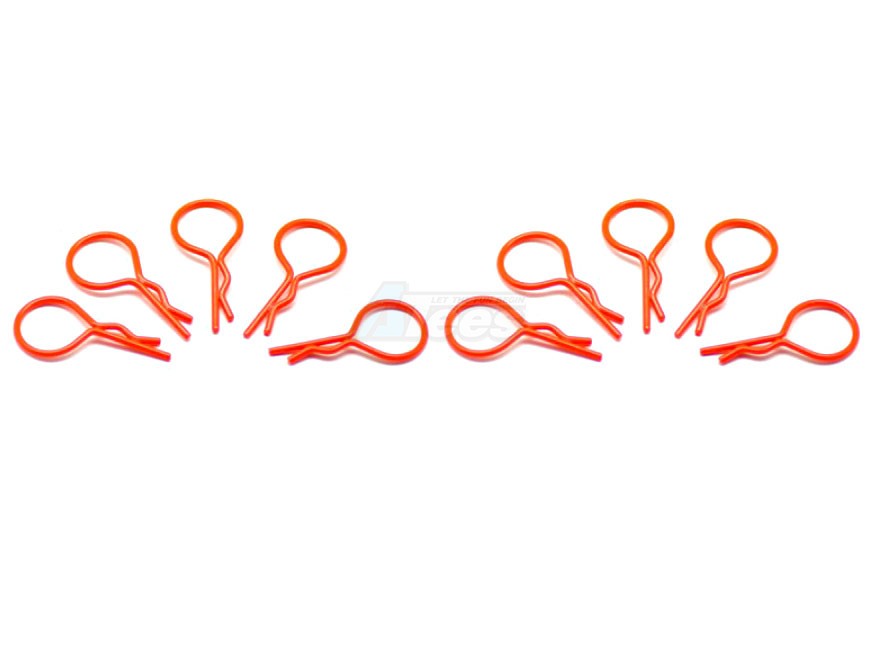 Arrowmax Miscellaneous All big body clip 1/10 - fluorescent red (10)