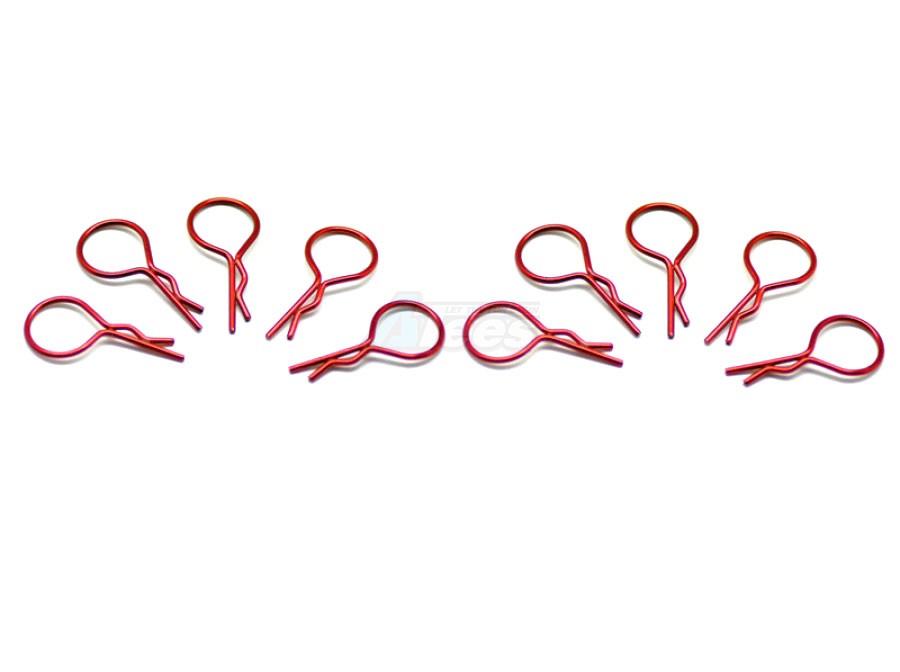 Arrowmax Miscellaneous All big body clip 1/10 - metallic red (10)