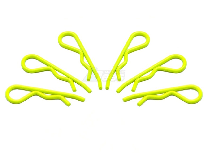 Arrowmax Miscellaneous All body clip 1/8 - fluorescent yellow (6)