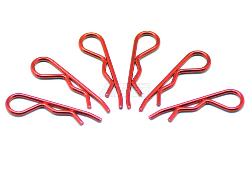 Arrowmax Miscellaneous All body clip 1/8 - metallic red (6)