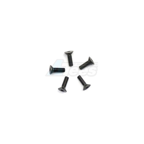 Arrowmax Miscellaneous All Aluminum Screw allen countersunk M2.5x8 Gray (7075) (5)