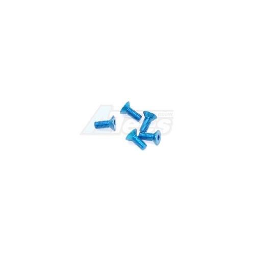 Arrowmax Miscellaneous All Aluminum Screw allen countersunk M3x8 Blue (7075) (5)