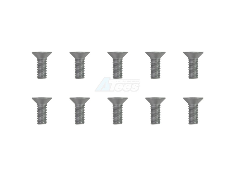 Arrowmax Miscellaneous All Crew Allen Countersunk M3X8 Tungsten (10)