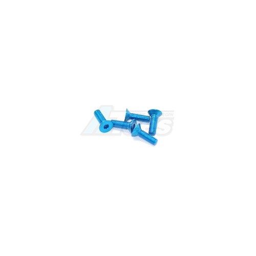 Arrowmax Miscellaneous All Aluminum Screw allen countersunk M3x10 Blue (7075) (5)