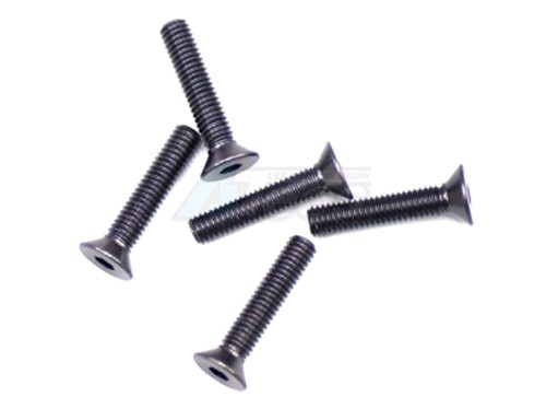 Arrowmax Miscellaneous All Alu Screw allen countersunk M3x15 Gray (7075) (5)