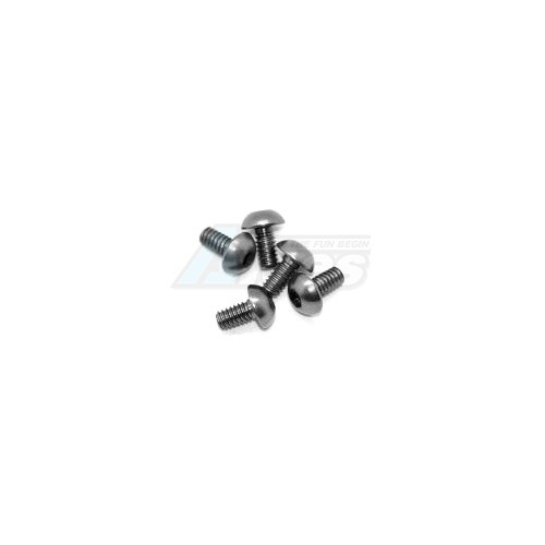 Arrowmax Miscellaneous All Aluminum Screw allen roundhead M2x4 Gray (7075) (5)