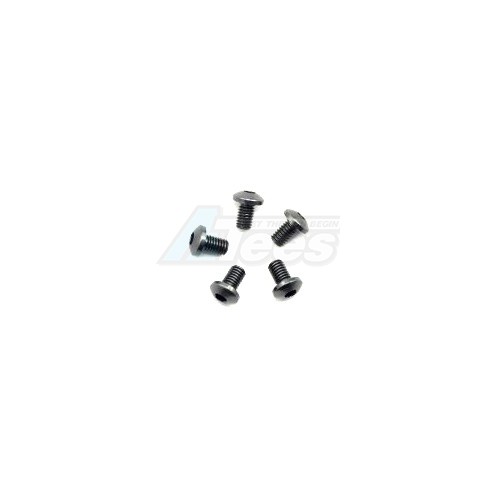 Arrowmax Miscellaneous All Aluminum Screw allen roundhead M3x5 Gray (7075) (5)