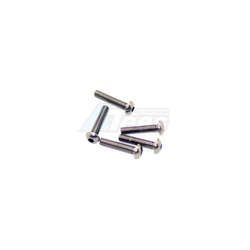 Arrowmax Miscellaneous All Aluminum Screw allen roundhead M3x14 Gray (7075) (5)