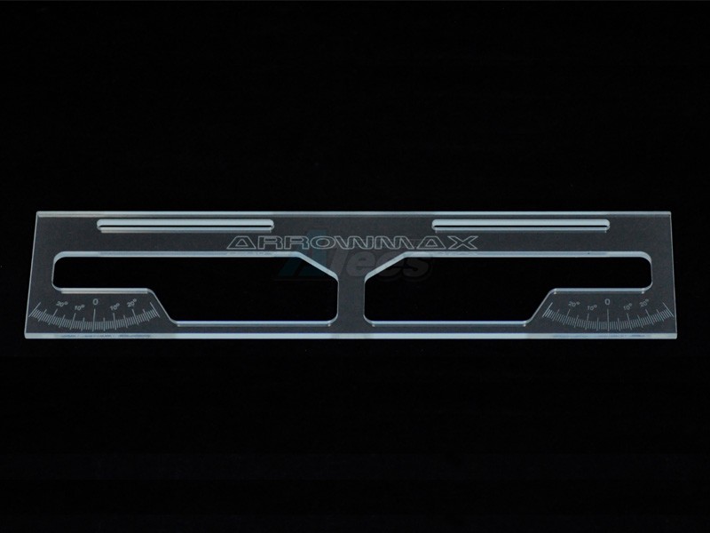 Arrowmax Miscellaneous All Toe In Setup Plate Universal For On-Road Cars