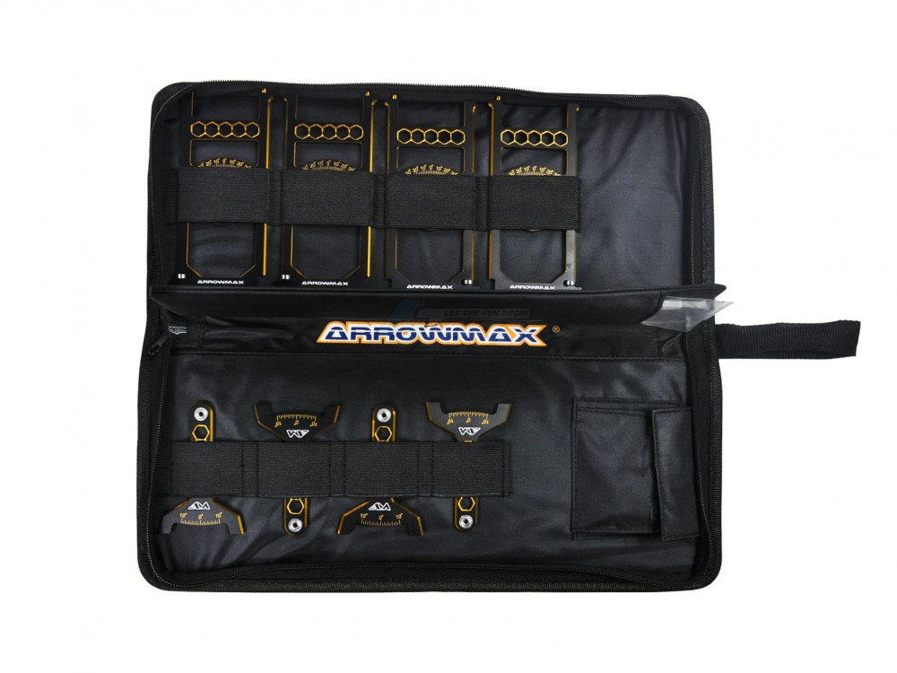 Arrowmax Miscellaneous All Set-Up System For 1/8 Off-Road & Truggy Cars With Bag Limited Edition