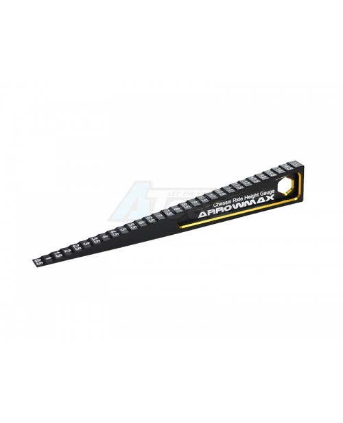 Arrowmax Miscellaneous All Ultra Fine Chassis Ride Height Gauge 0.5-15MM Black Golden