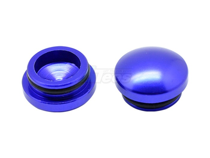 Arrowmax Miscellaneous All 22MM Aluminum End Cap - Purple (2)