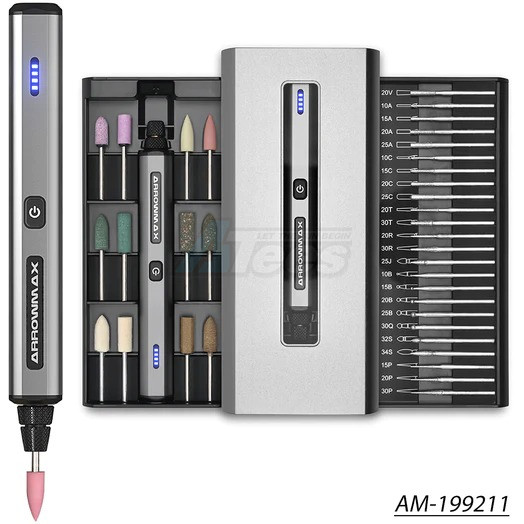 Arrowmax Miscellaneous All SGS Mini Electric Engraving & Polishing Pen Space Gray