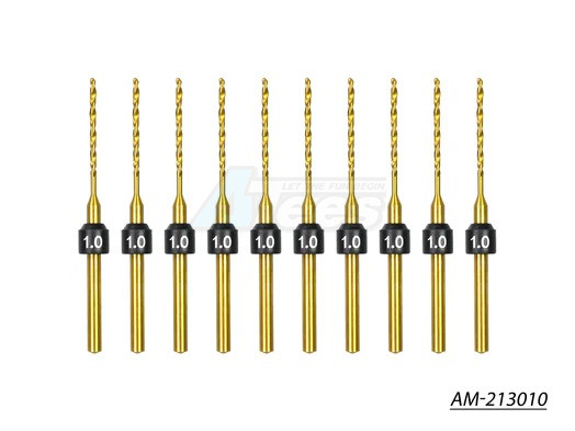 Arrowmax Miscellaneous All 1.0mm -10 Pcs HSS Drill Bits (2.35mm)