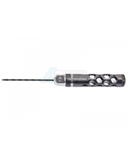 Arrowmax Miscellaneous All Drill 1.8MM Long For 1/32 Mini 4WD (Gray)