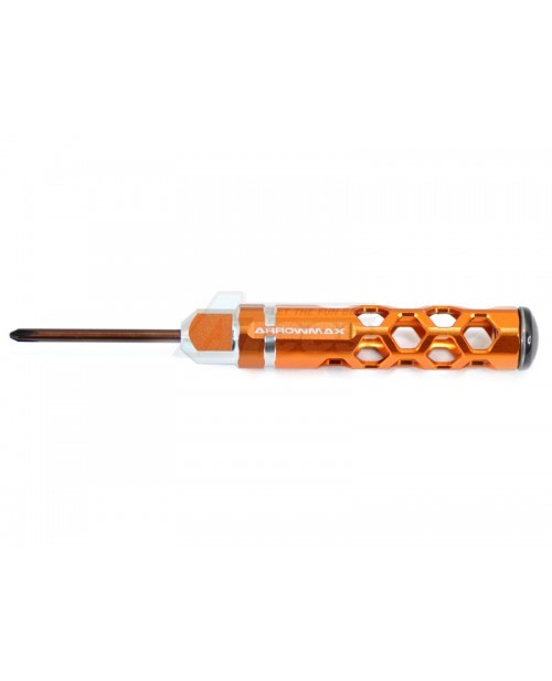 Arrowmax Miscellaneous All Plus Driver For 1/32 Mini 4WD (Orange)