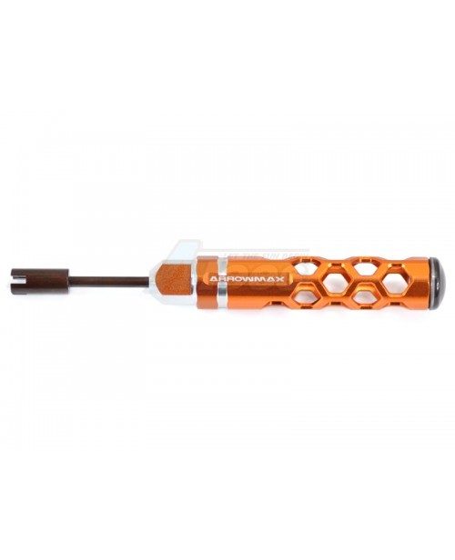 Arrowmax Miscellaneous All Wheel Trimmer For 1/32 Mini 4WD (Orange)