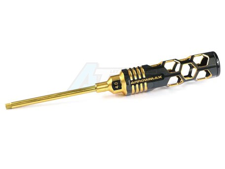 Arrowmax Miscellaneous All Allen Wrench 4.0 X 100mm Black Golden