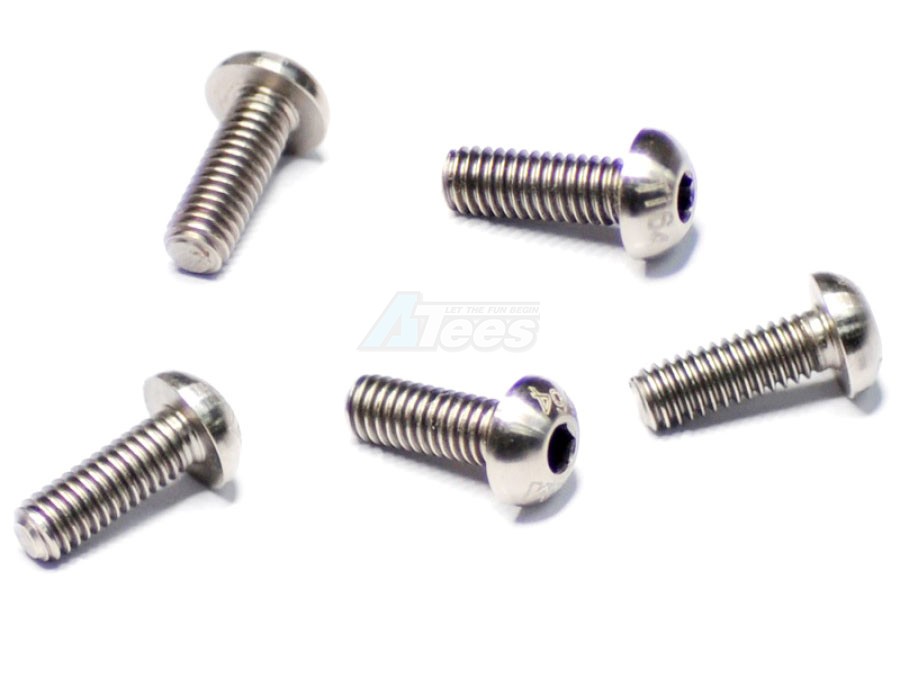 Arrowmax Miscellaneous All 64 Titanium Screw allen round head M4x10 (5)