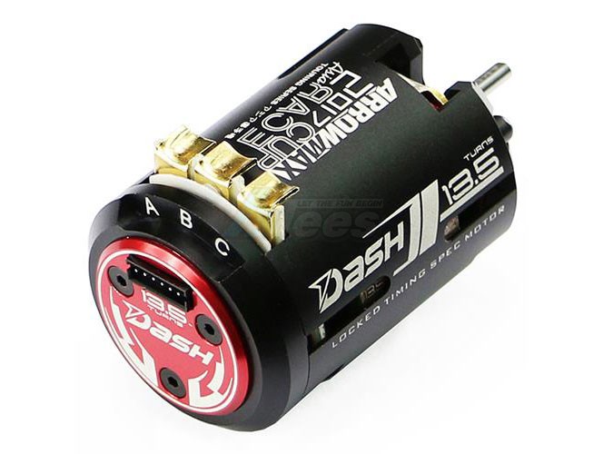Arrowmax Miscellaneous All Dash 540 Sensored Brushless Motor 13.5T For AM Cup
