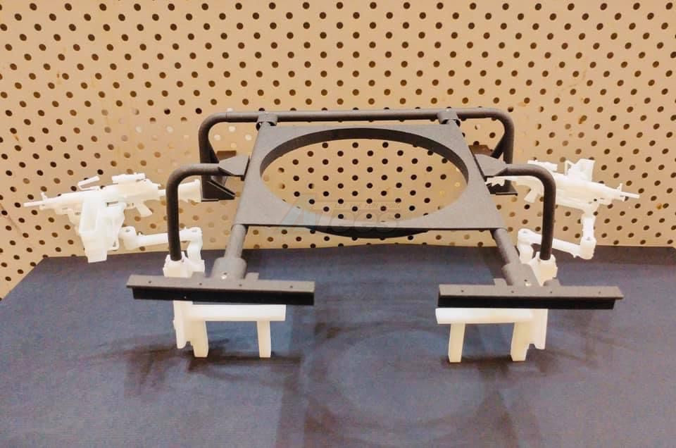 BA Model Studio Miscellaneous All 1/10 Scale Option Kit for Humvee Seal Assault Vehicle