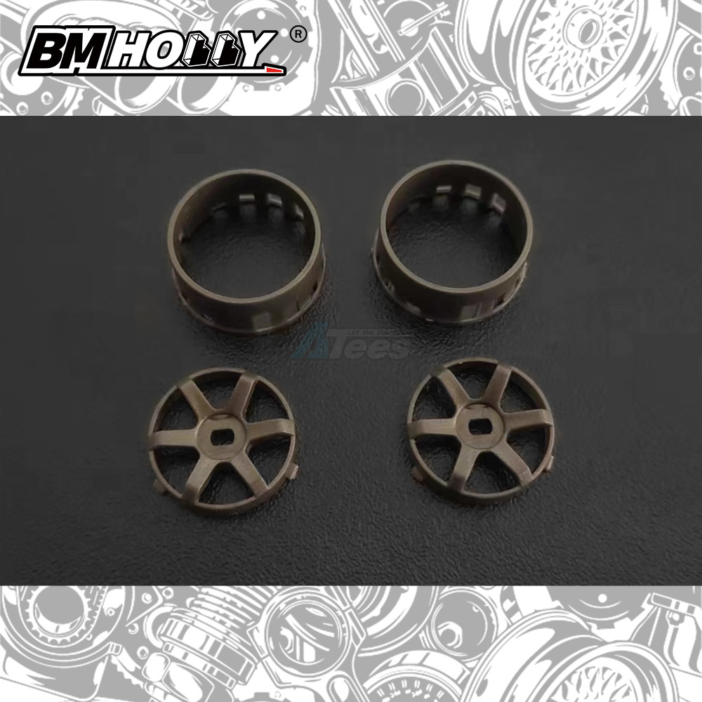 BM Racing Miscellaneous All AWD Bronze TE37 Set Narrow (20mm)