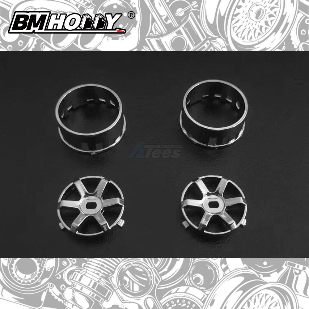 BM Racing Miscellaneous All AWD Chrome TE37 Set Narrow (20mm)
