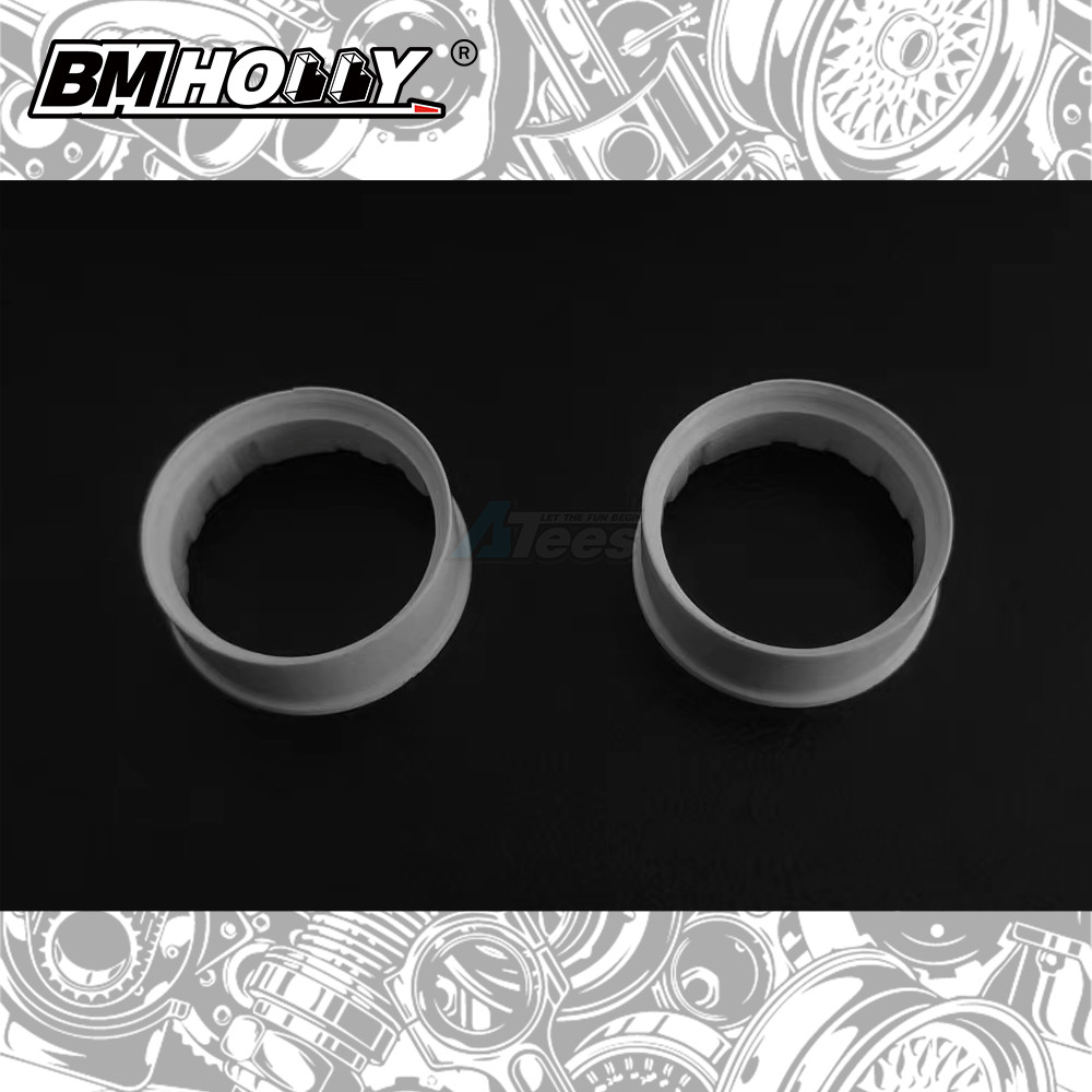 BM Racing Miscellaneous All White Outer Lip Narrow (22mm)