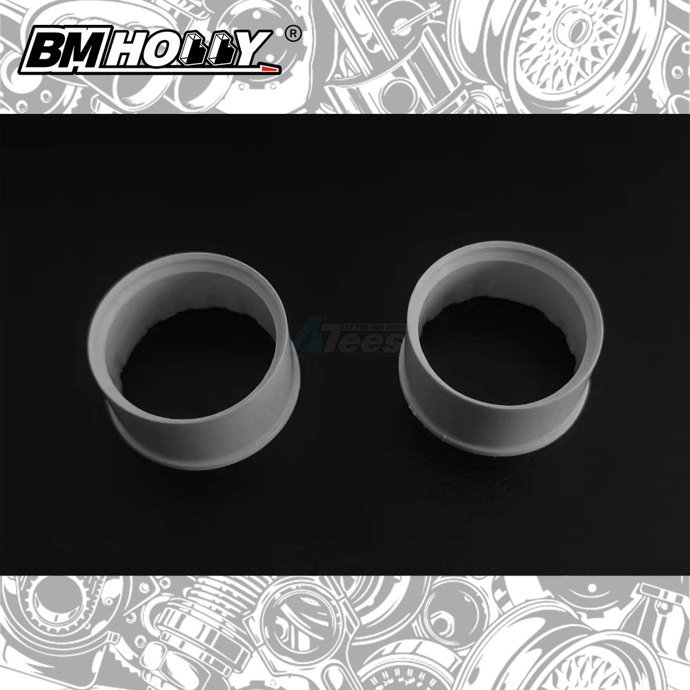 BM Racing Miscellaneous All White Outer Lip Wide (22mm)