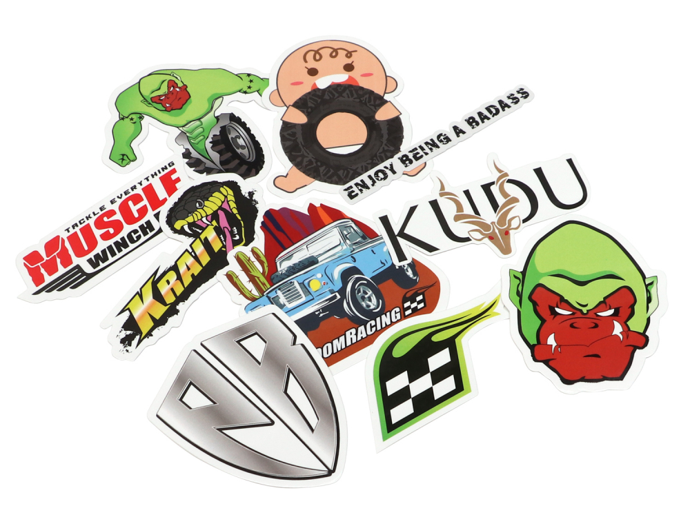 Boom Racing Miscellaneous All Boom Racing Sticker Pack