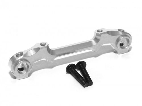 Boom Racing Axial Yeti Aluminum Front Body Mount Base -1 Pc Silver