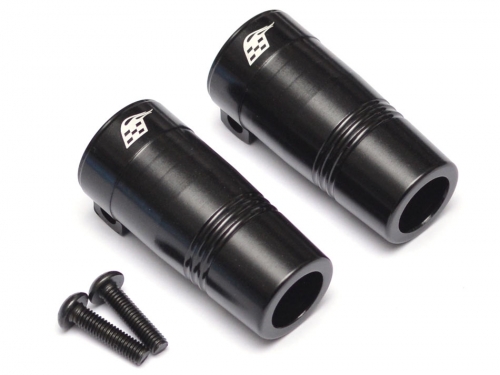 Boom Racing Axial SCX10 II Aluminum Rear Lockout 1 Pair Black