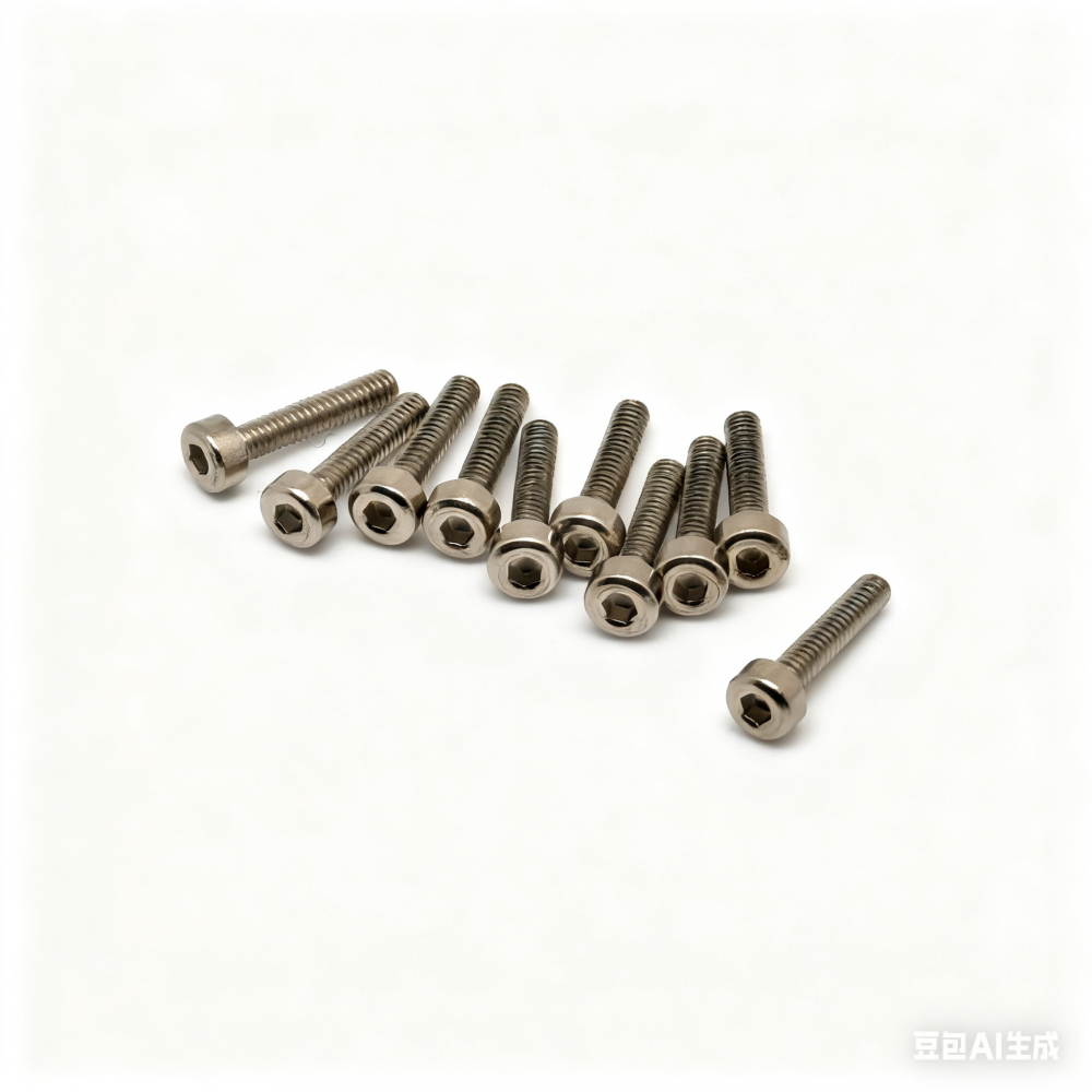 Boom Racing Miscellaneous All M2x10mm Socket Cap Screw 12.9 Grade Nickel Plated Screws (10) Silver