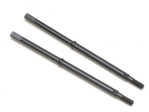 Boom Racing Boom Racing D90/D110 Chassis BADASS™ Ultra Hard Steel Axle Rear Shaft (2pcs) for BRX90 PHAT™ Axle BRD9023