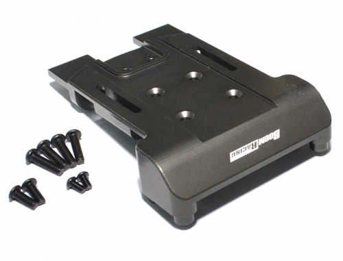 Boom Racing ECX Torment Aluminum Rear Arm Center Mount Set - 1 Pc Gun Metal