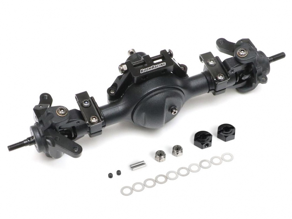 Boom Racing Boom Racing BRX01 BRX70 Front Straight PHAT™ Axle (Center Pumpkin) w/ AR44 HD Gears for BRX01 Assembled
