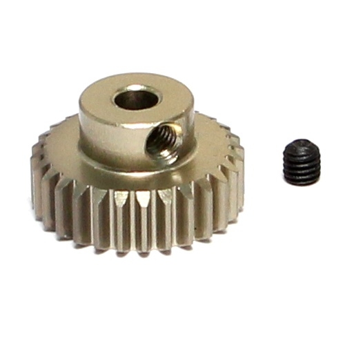 Boom Racing Miscellaneous All 7075 Aluminium Pinion Gear 64P 28T