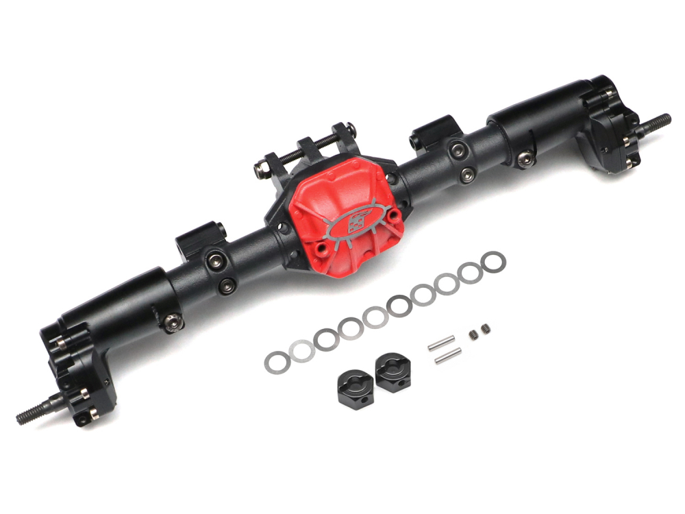 Boom Racing Axial SCX10 II Complete Rear Assembled AR44 Portal PHAT™ Axle